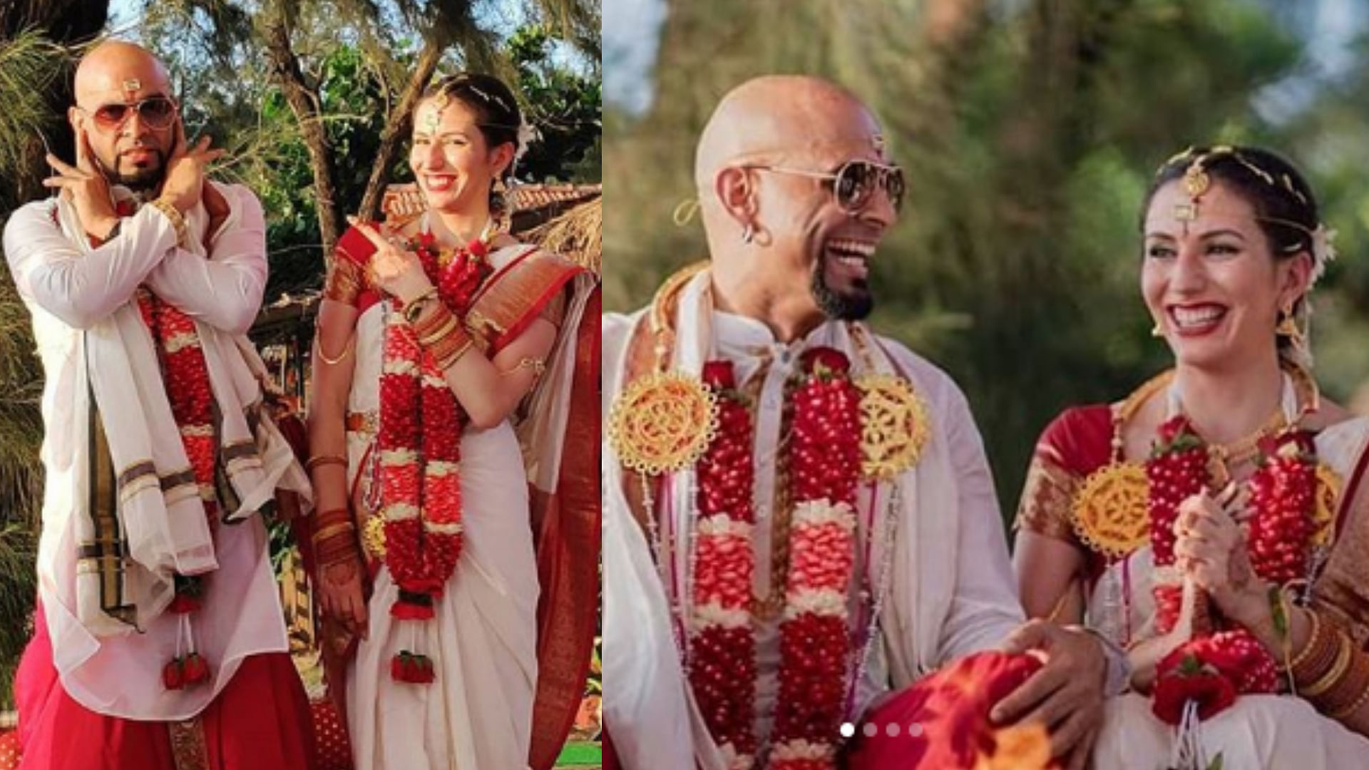 Raghu Ram has tied the knot with fiance Natalie Di Luccio.&nbsp;