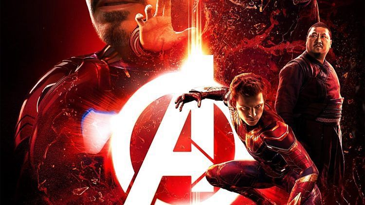 Poster of <i>Avengers Infinity War</i>.