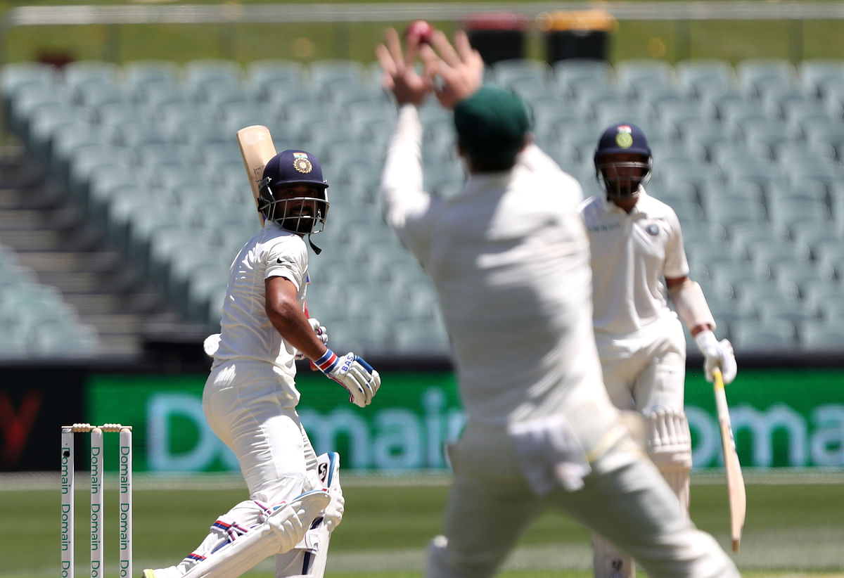 Cheteshwar Pujara scored his career’s 20th Test half century, off 154 deliveries.