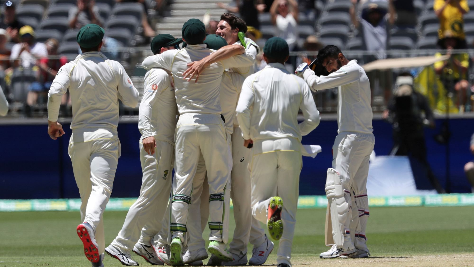 India were dismissed for 140 runs in their second innings on the fifth and final day.
