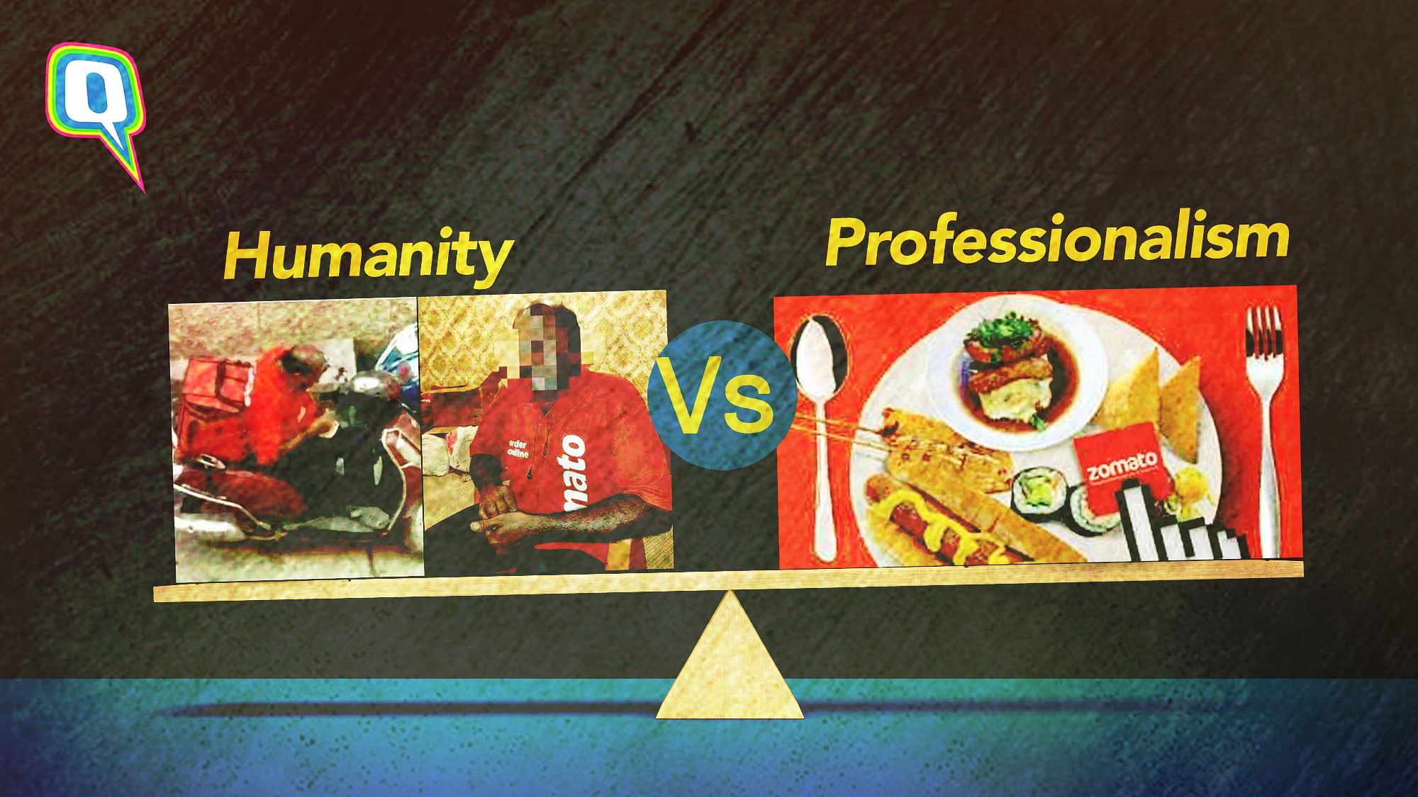 Humanity versus professionalism