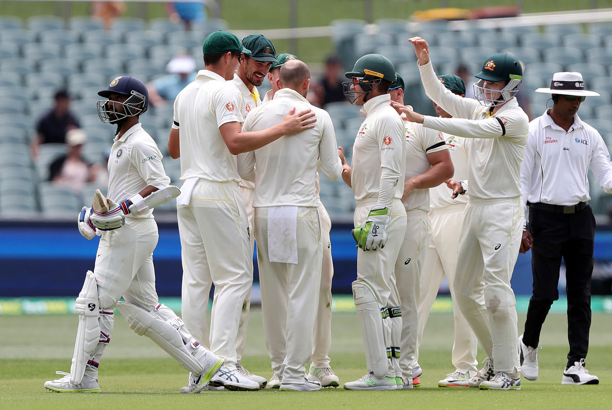 Australia ended Day 4 of the Adelaide Test against India at 104/4, still needing 219 runs to win.