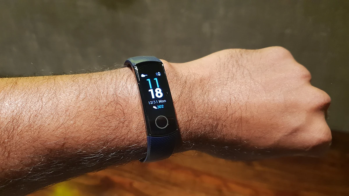The Honor Band 4 comes with an AMOLED display.