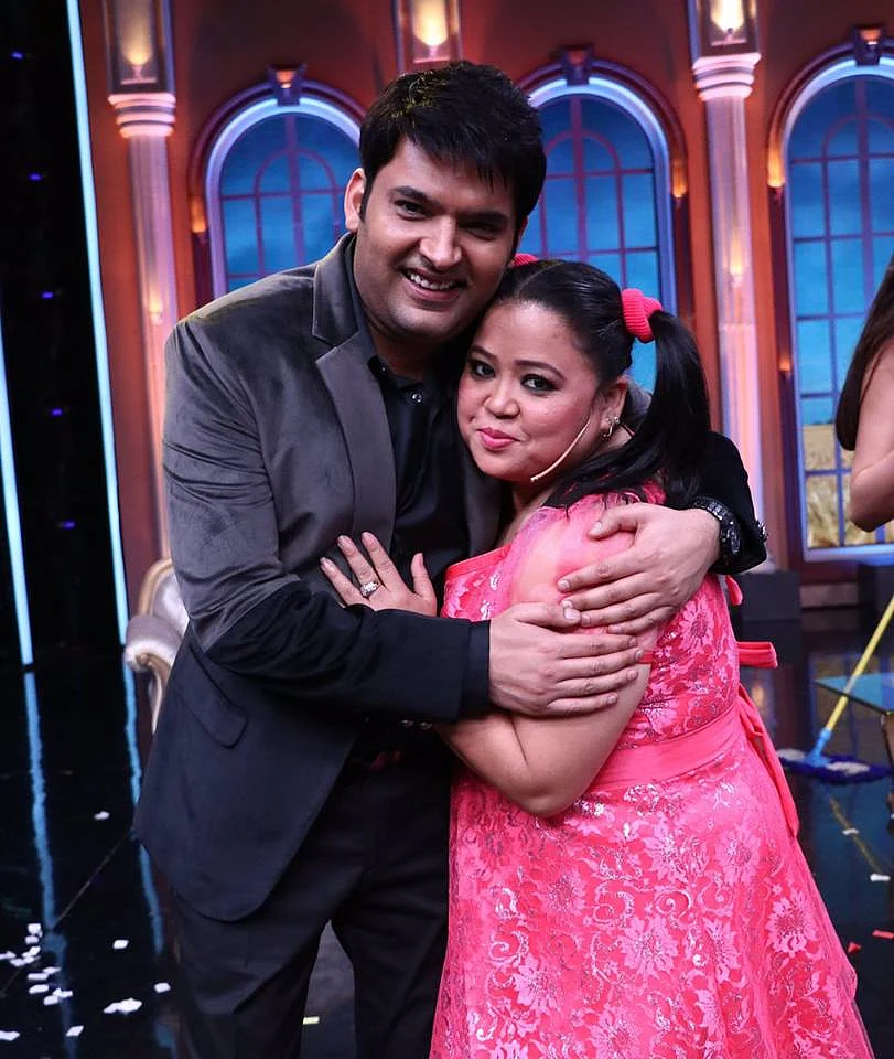 Kapil Sharma and Bharti Singh. 