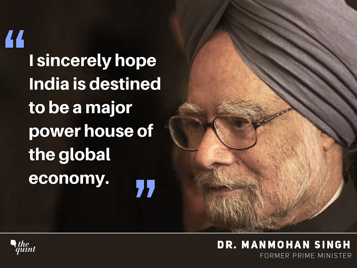 Former PM Manmohan Singh made the remarks at an event to launch his book ‘Changing India’. 