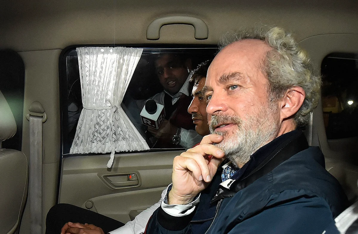 Alleged AugustaWestland middleman Christian Michel.