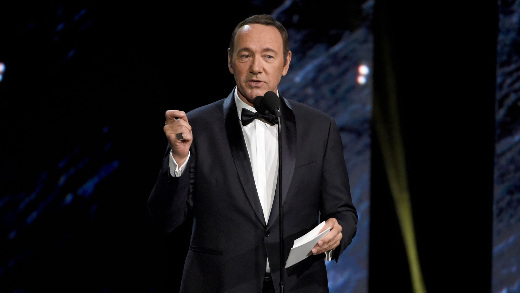 File photo of accused sexual predator Kevin Spacey.