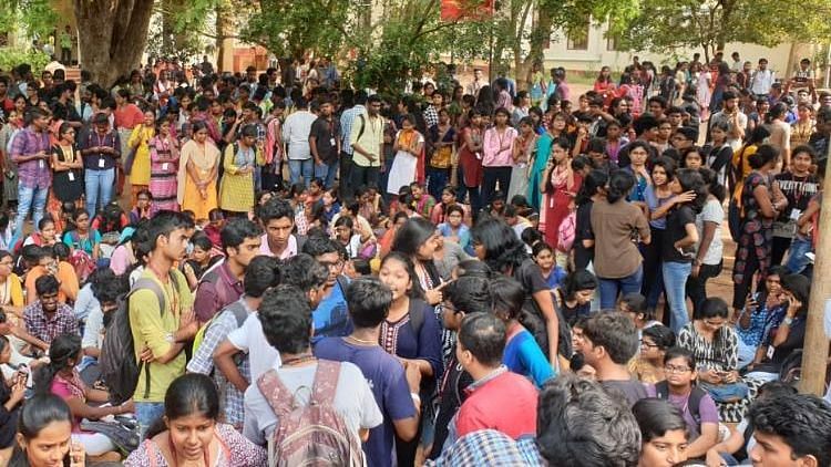 The Madras Christian College in Chennai is witnessing protests by over 500 students after Mahima, a first-year student of the college, died during a mandatory physical activity that was allegedly forced upon her. 