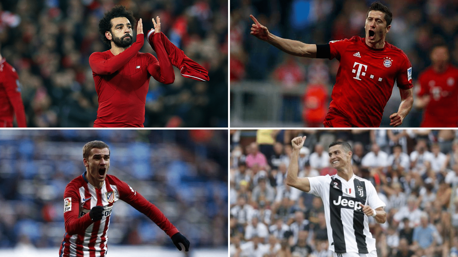 Liverpool against Bayern Munich, and Atletico Madrid versus Juventus will be the headline match-ups of the UEFA Champions League round of 16.
