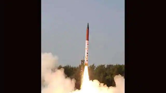 Nuclear-Capable Agni-IV Missile Test-Fired Off Odisha Coast 