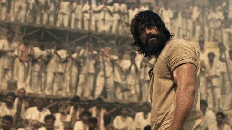 Yash in a still from <i>KGF: Chapter 1</i>