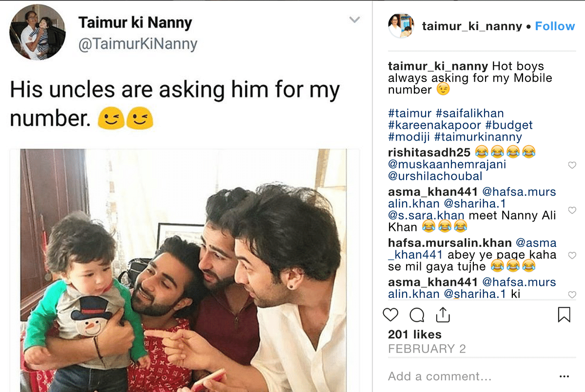 Taimur Ali Khan’s Nanny Is The Next Big Thing On Instagram!