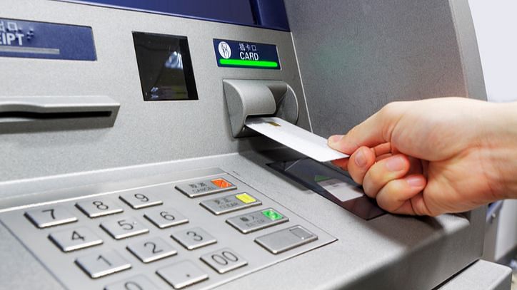 Representative image of an ATM insert card &nbsp;slot&nbsp;