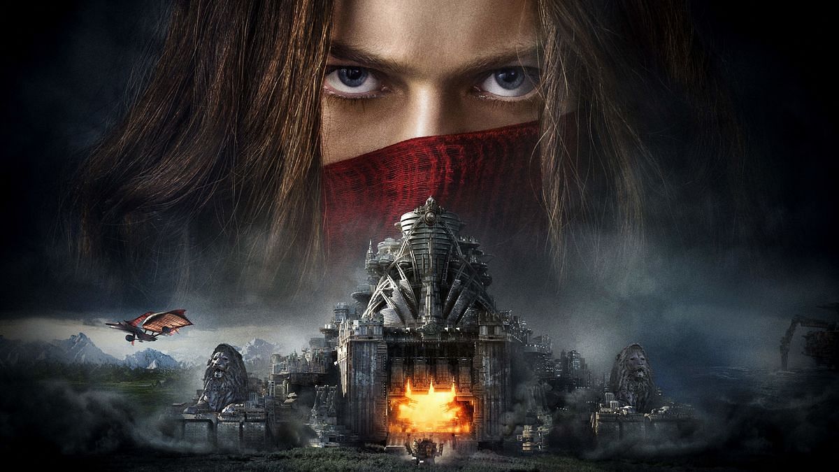 A poster for <i>Mortal Engines</i>.