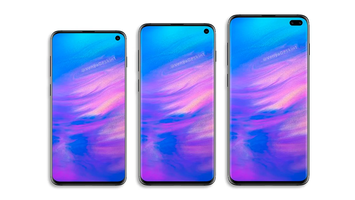These renders suggest that Samsung will launch three Galaxy S phones in 2019. 