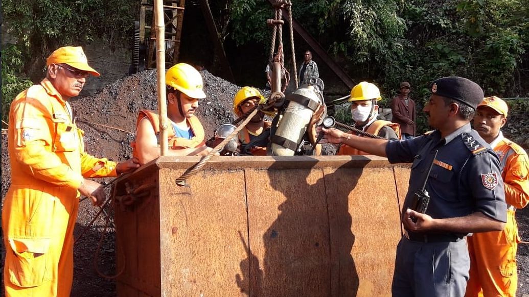 On 13 December, 17 miners were trapped in a flooded “rat-hole” mine in Meghalaya’s East Jaintia Hills district.
