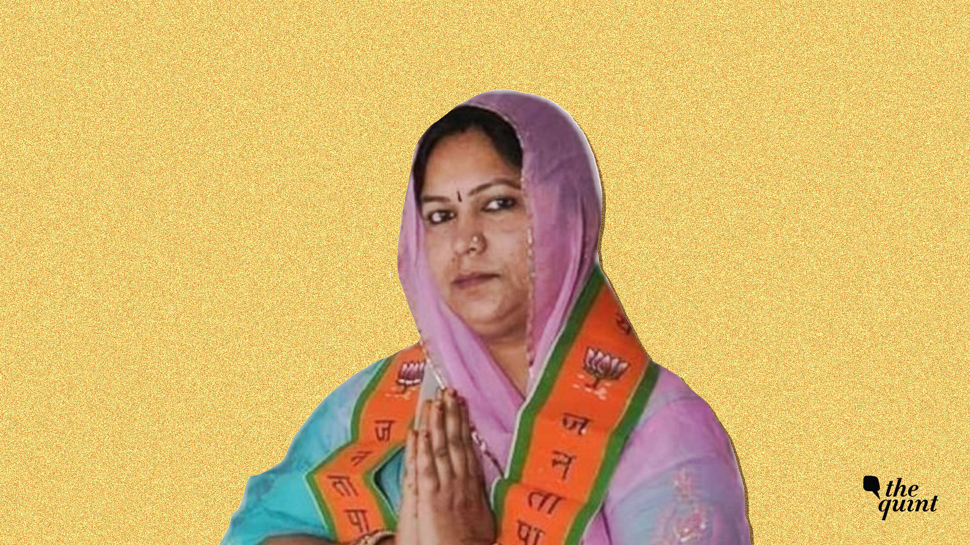 BJP candidate from Rajasthan, Shobha Chauhan.