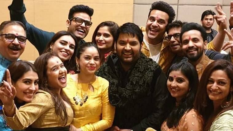Comedian Kapil Sharma at his pre-wedding celebrations as he is set to tie with knot with Ginni Chatrath on 12 December, 2018.