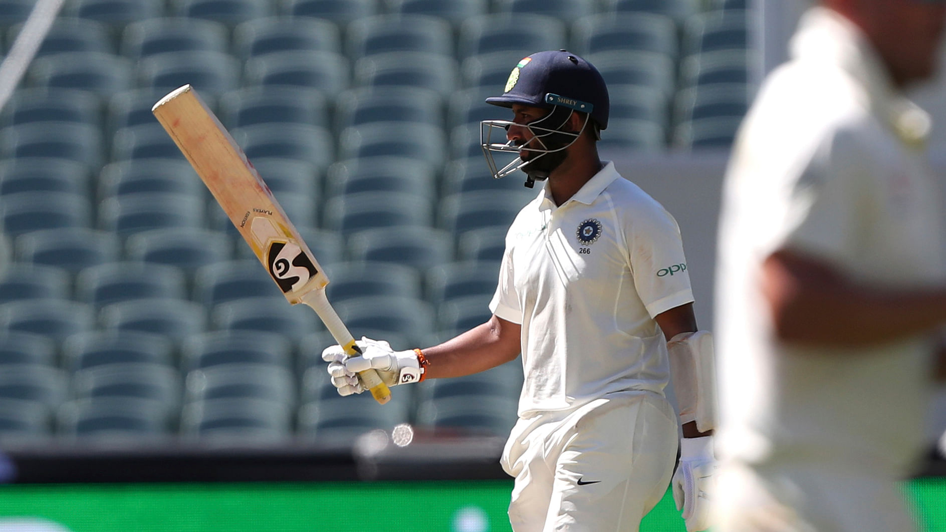 Cheteshwar Pujara was India’s highest-scorer on Day 1 of the Adelaide Test.