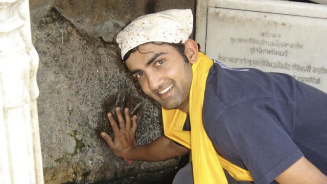Gautam Gambhir during India’s tour of Pakistan in 2006.