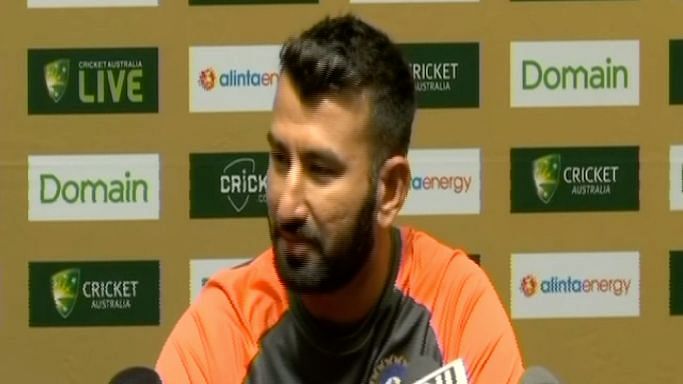 Cheteshwar Pujara addresses the media ahead of India’s Tests series opener against Australia.&nbsp;