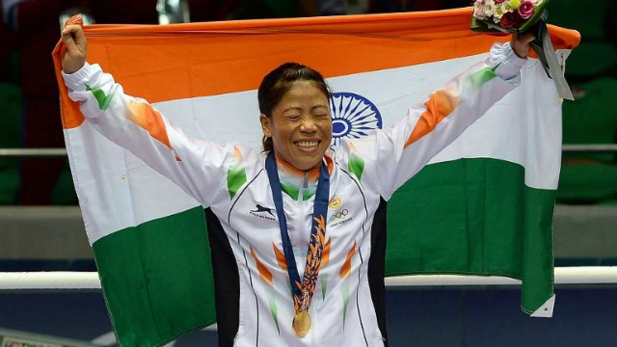 MC Mary kom creates record and becomes six-time world champion