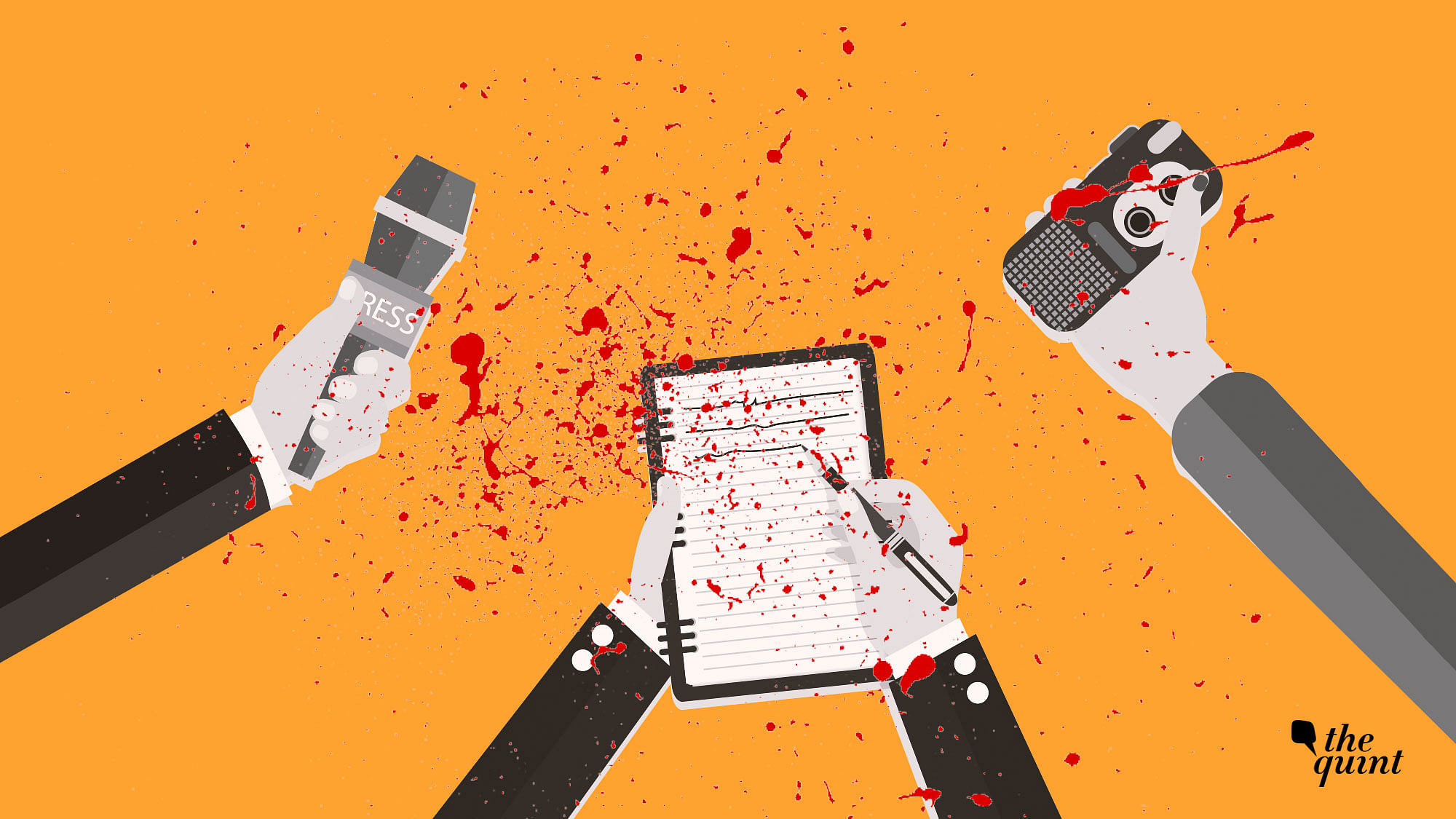 Six journalists were killed in India this year.