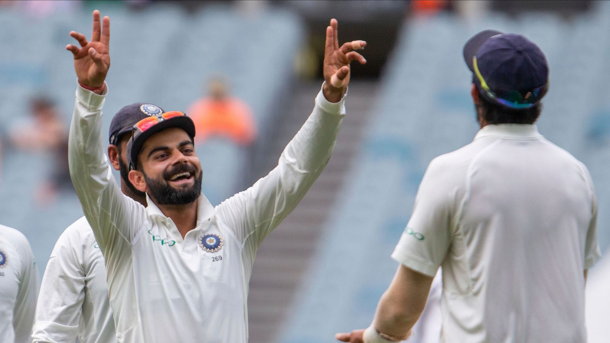 India took a 2-1 lead in the four-match Test series against Australia, with a win at Melbourne.