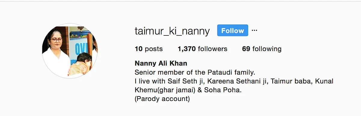 Taimur Ali Khan’s Nanny Is The Next Big Thing On Instagram!