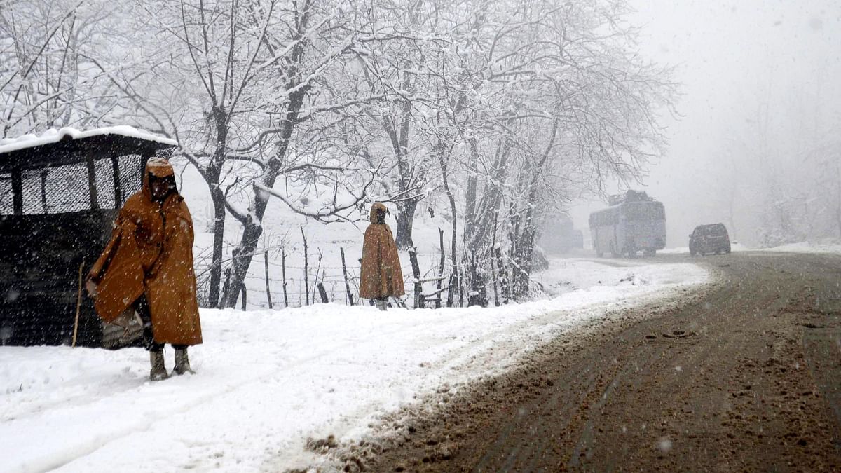 In Photos: Snowfall in Shimla and Kashmir Valley