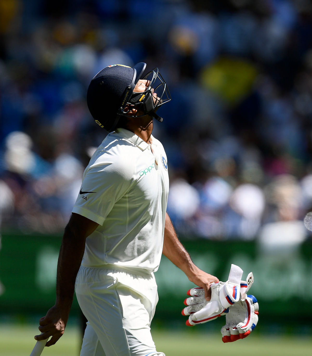 Riding on Mayank Agarwal’s 76, India posted 215/2 on Day 1 of the Boxing Day Test against Australia.