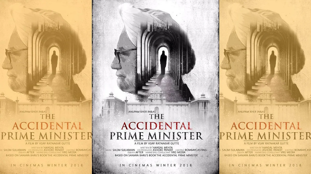 The first poster of <i>The Accidental Prime Minister. </i>