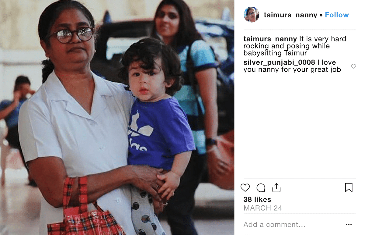 Taimur Ali Khan’s Nanny Is The Next Big Thing On Instagram!