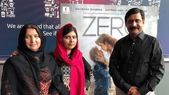 Nobel Prize winner Malala Yousafzai is all praises for superstar Shah Rukh Khan’s performance in his latest release Zero.<br>