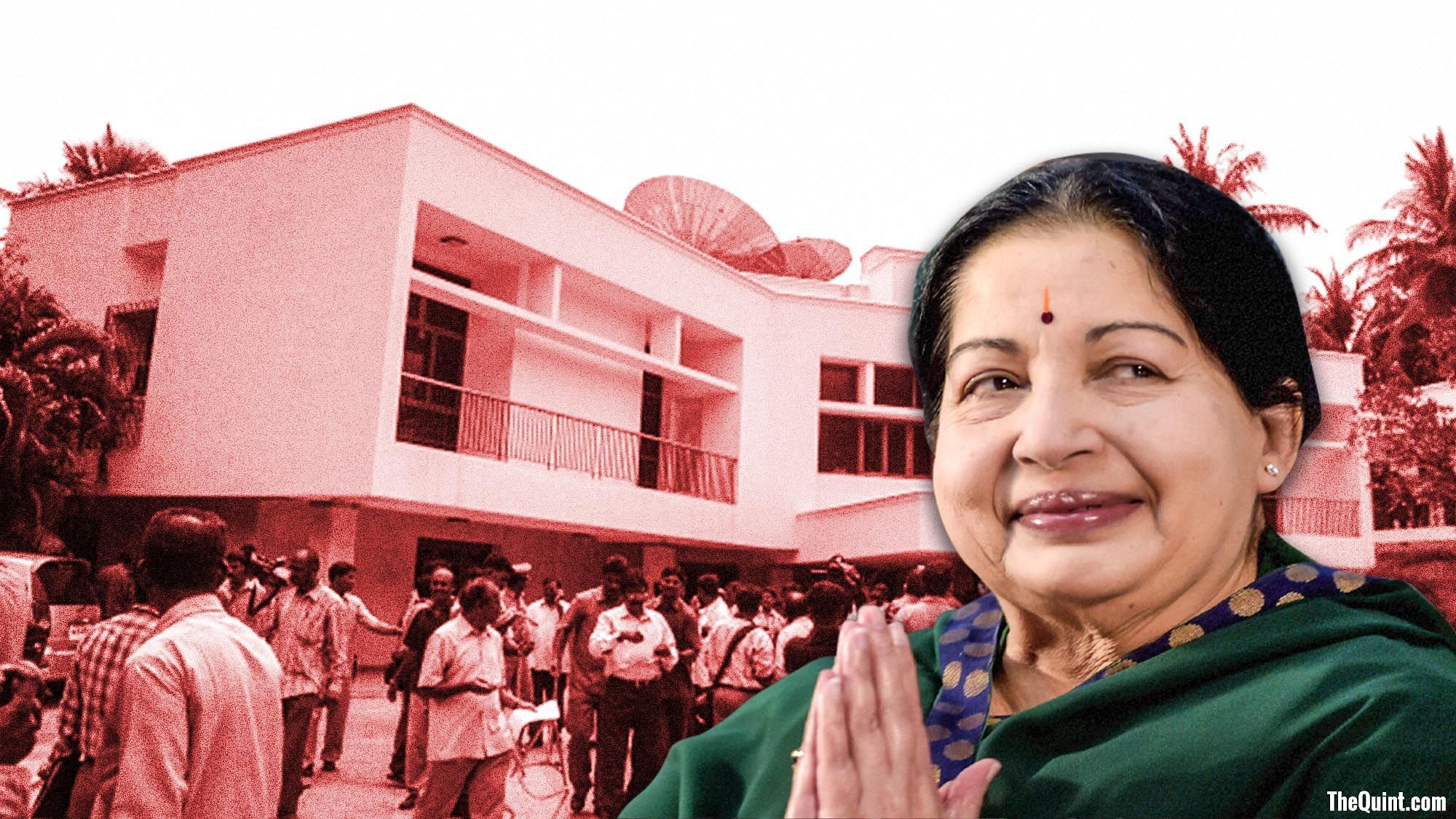 Tamil Nadu government mulls turning former Chief Minister J Jayalalithaa’s  residence into a memorial.