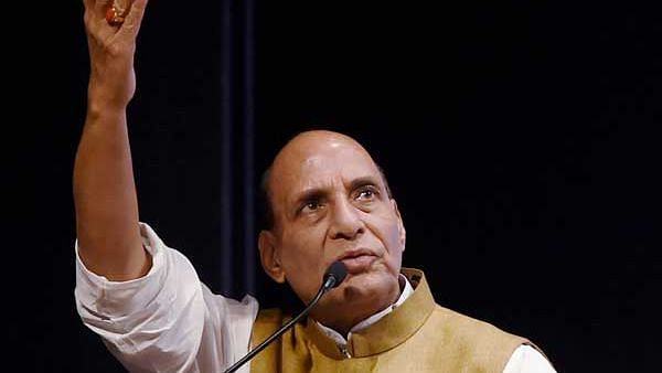 Rajnath Singh also pointed out the Congress-led grand alliance was heading to a “huge defeat” in Telangana.