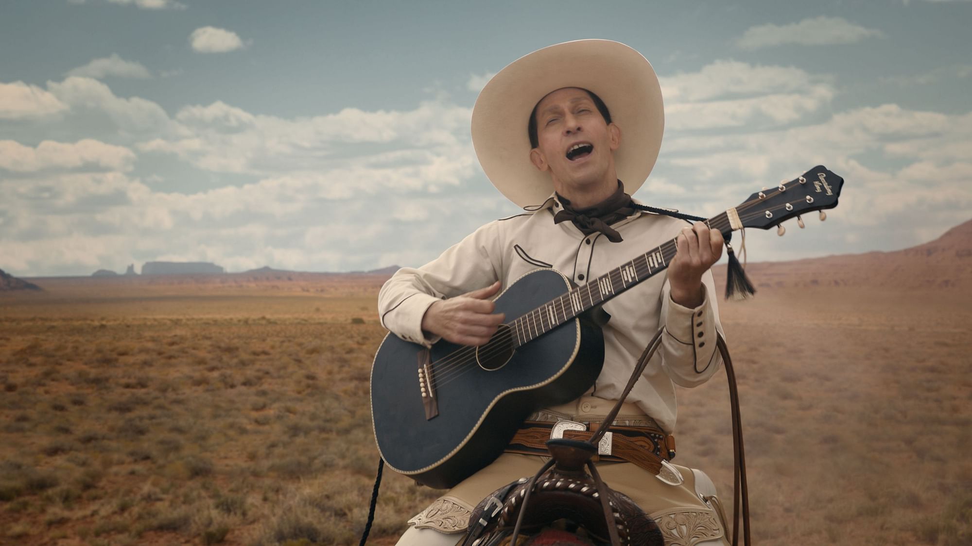 Tim Blake Nelson in a still from <i>The Ballad of Buster Scruggs</i>.