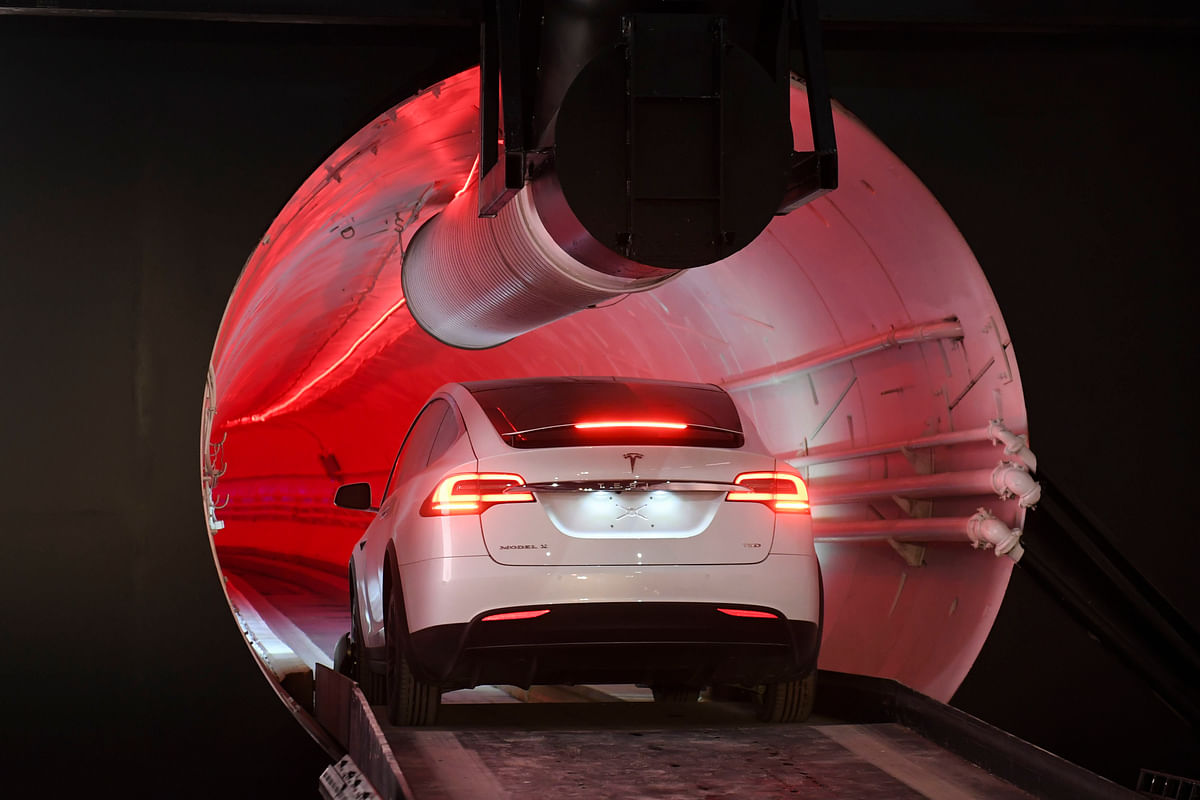 Musk said it took about $10 million to build the test tunnel.