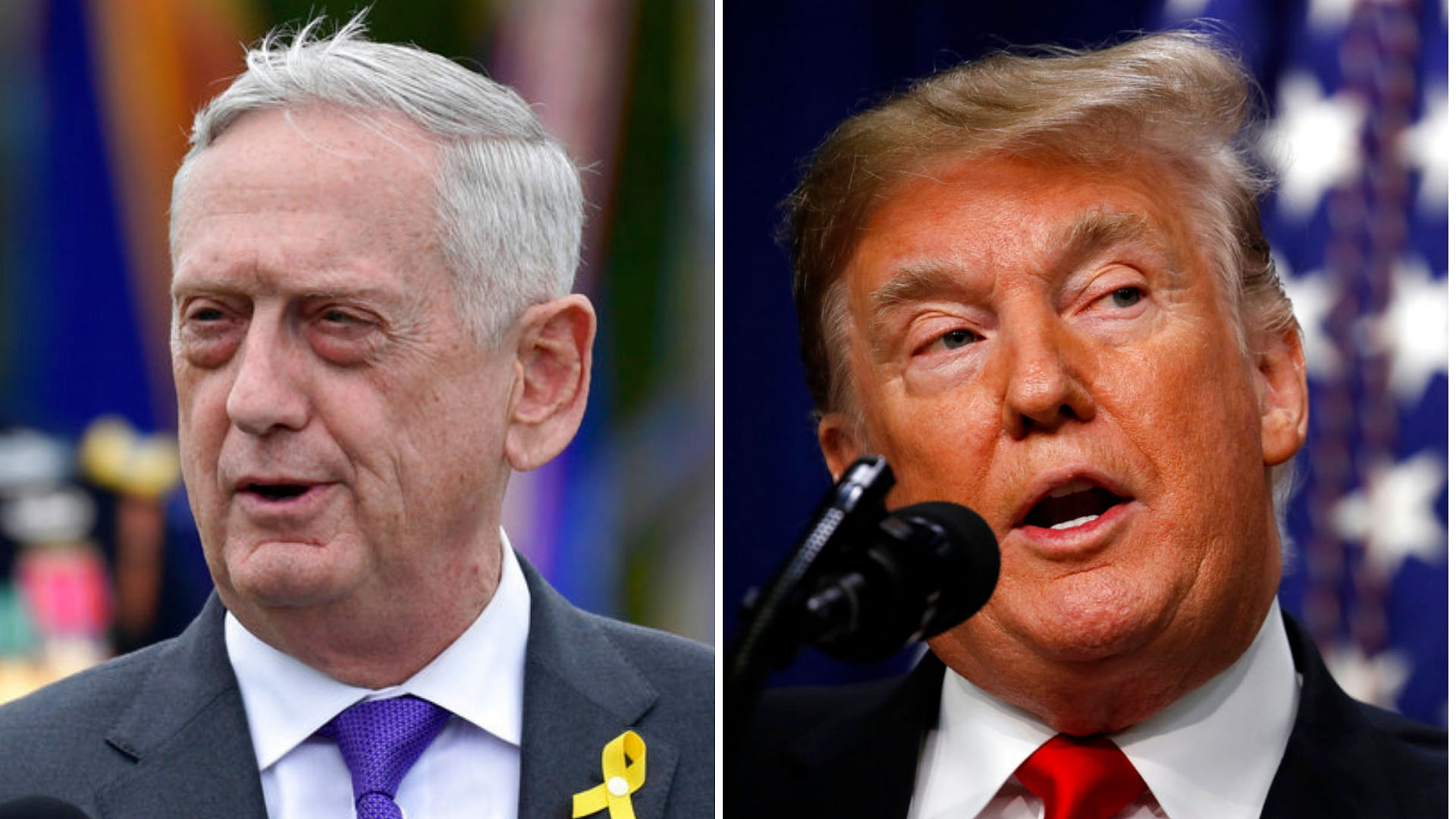 Mattis resigned as the Pentagon chief in December 2018 in protest against Trump’s Syria policy.