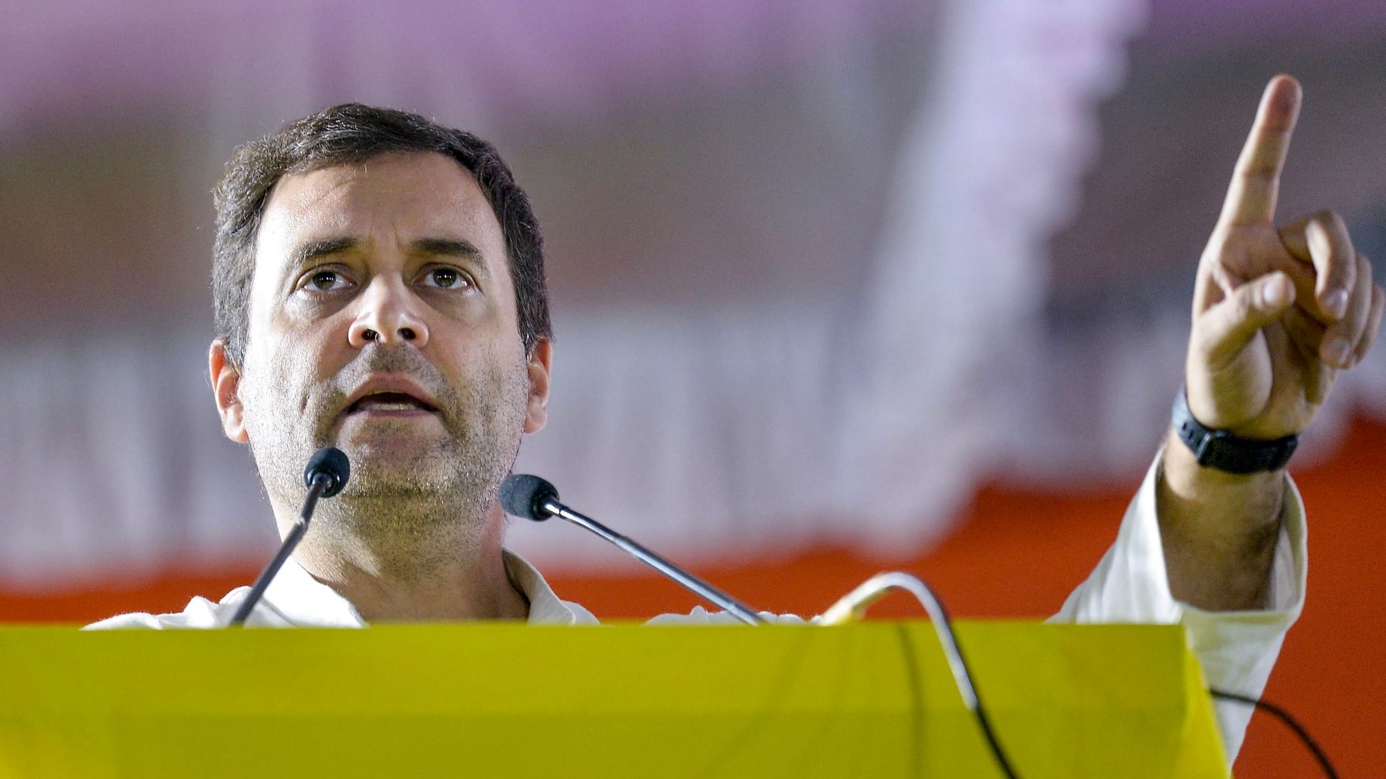 “If this is the condition of police under Modi-Yogi raj, then how much horror common public must be in,” Congress president Rahul Gandhi said.