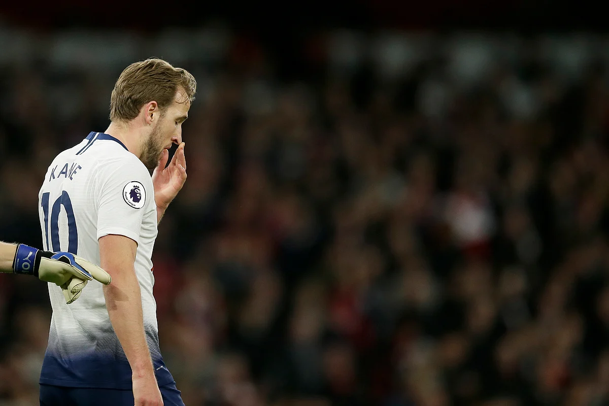 Harry Kane’s goal went in vain as Tottenham lost 2-4 to Arsenal in the Premier League.