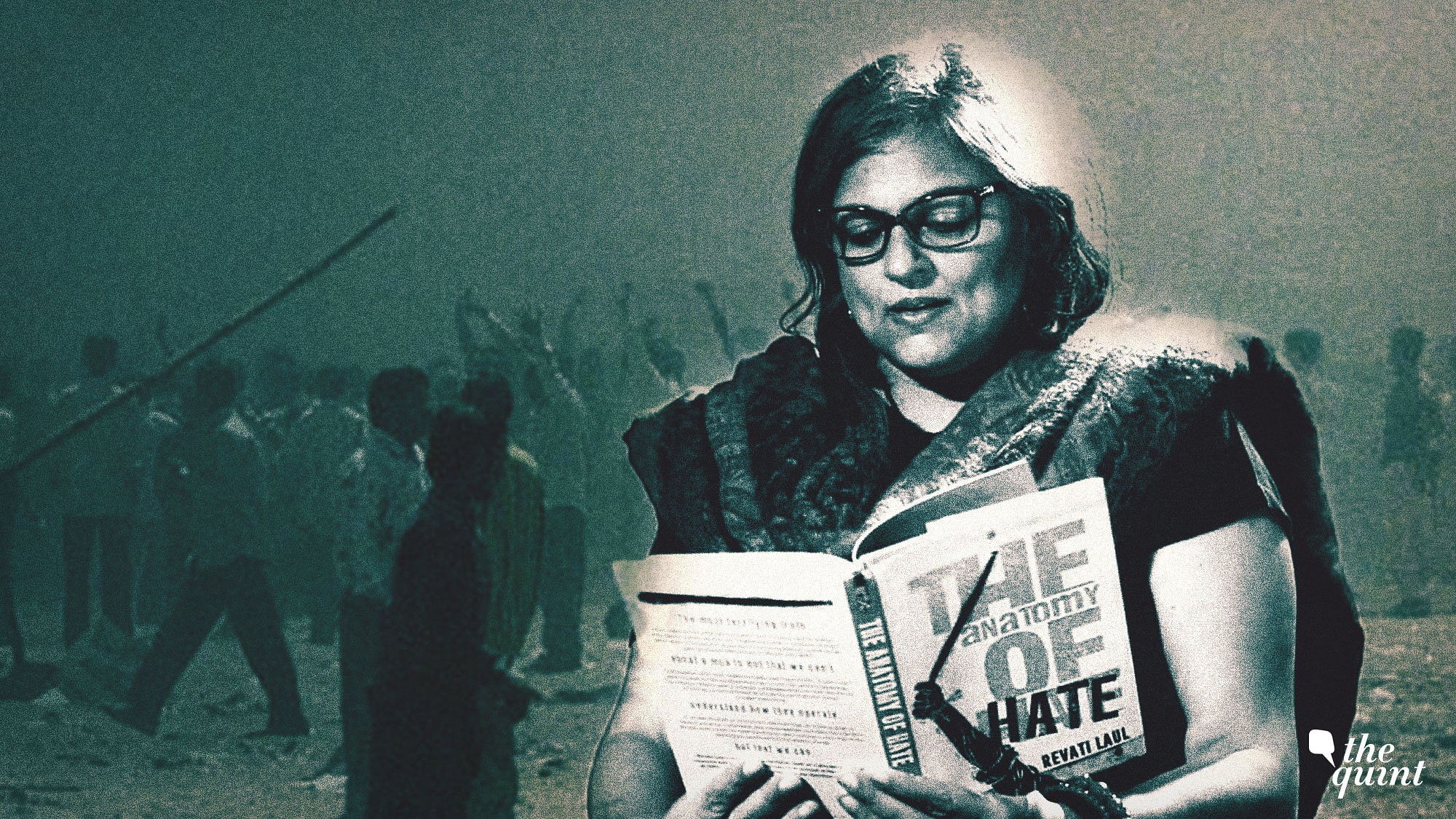 Image of author Revati Laul with her book, used for representational purposes.