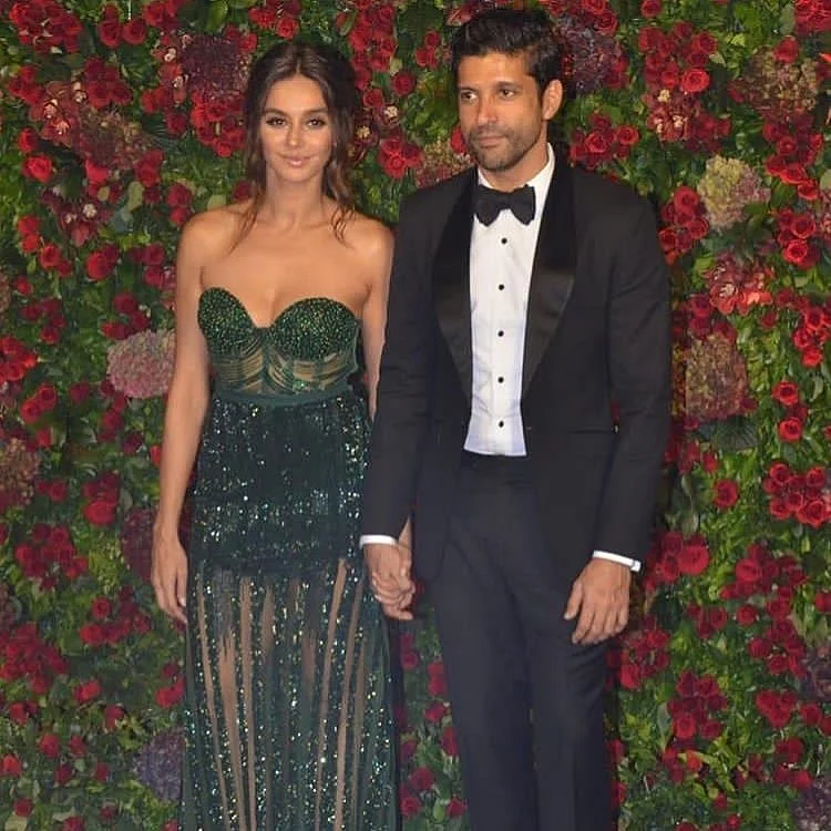Farhan and Shibani arrive at DeepVeer reception together 