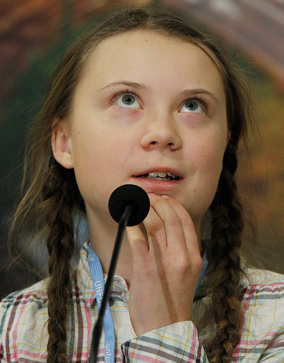 Greta Thunberg. 