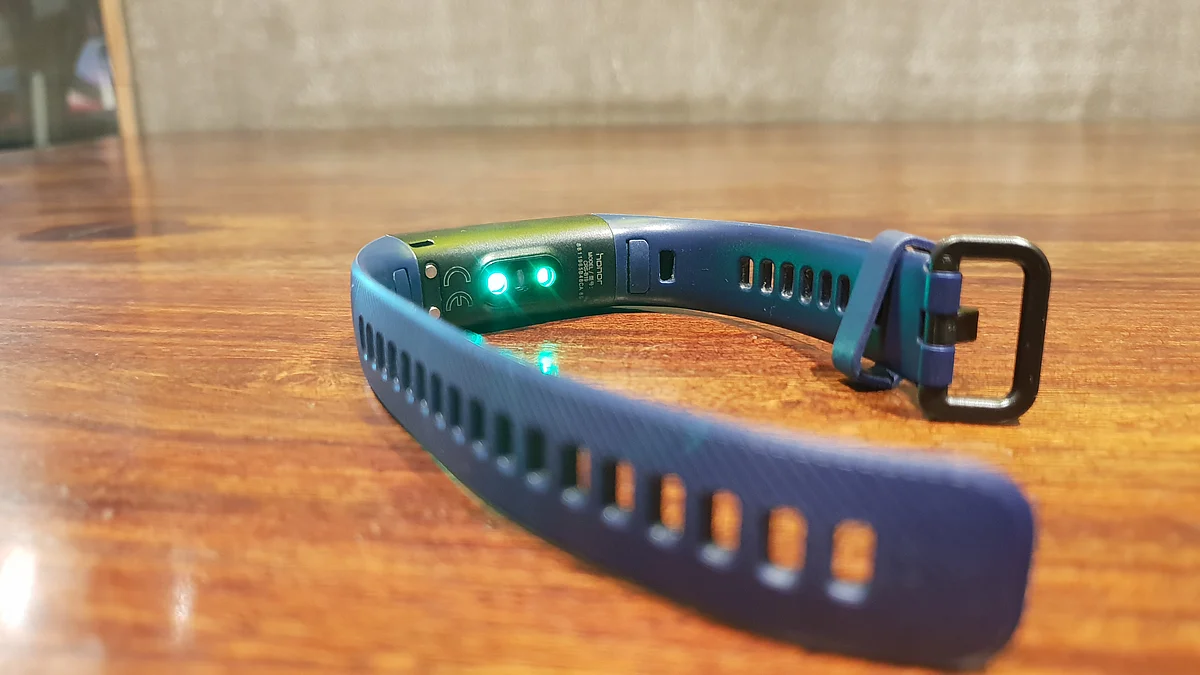 The Honor Band 4 is water-resistant.
