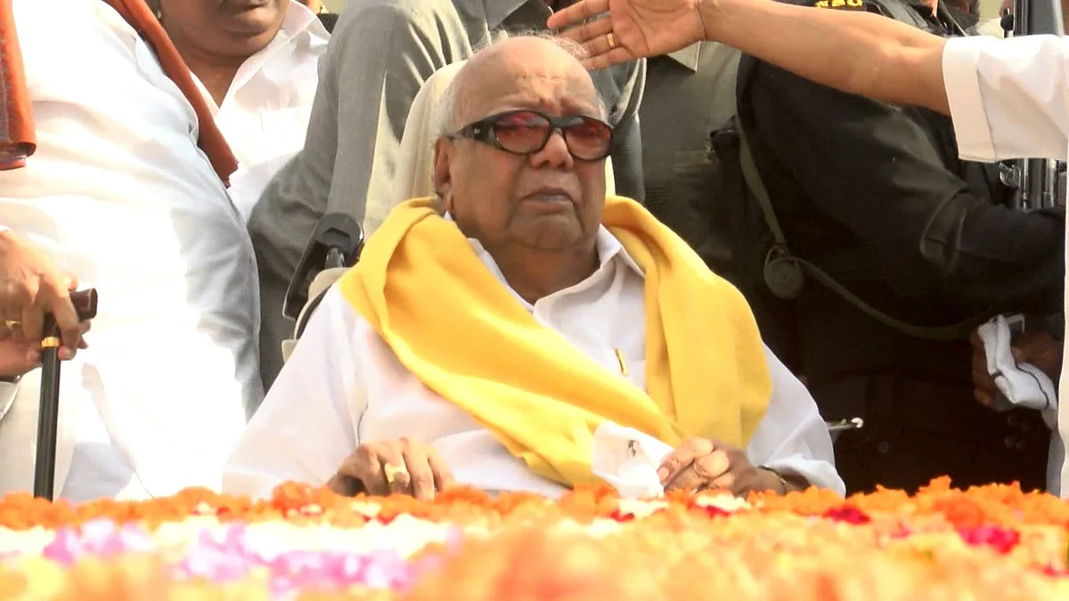 Karunanidhi passed away on 7 August 2018 at the age of 94