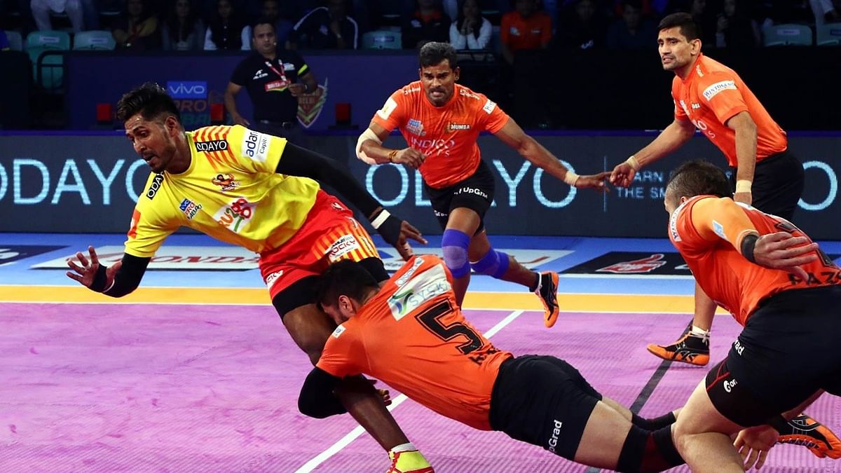 This was U Mumba’s first-ever win over Gujarat Fortune Giants in the history of Pro Kabaddi League.