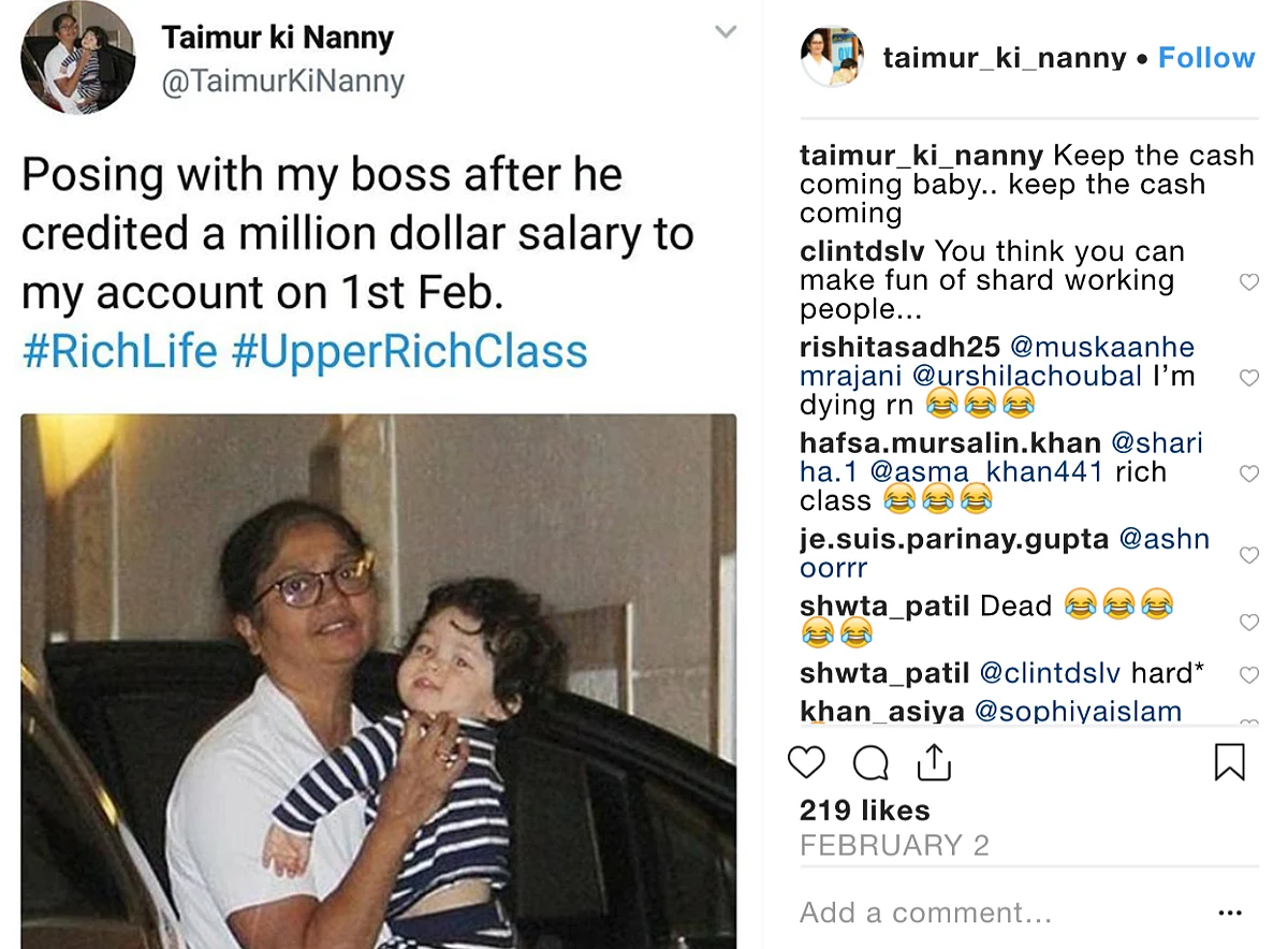 Taimur Ali Khan’s Nanny Is The Next Big Thing On Instagram!