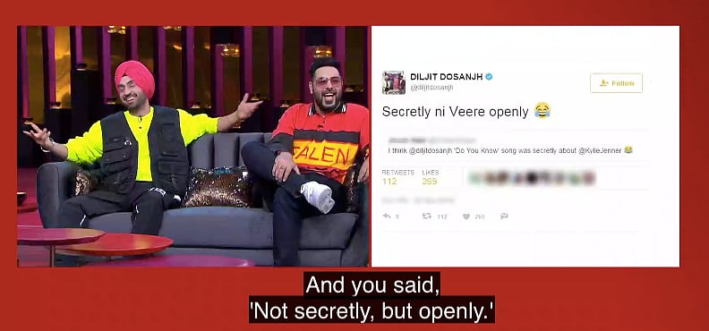 Koffee With Karan Is All Things Punjabi With Diljit And Badshah 12 hilarious moments from diljit dosanjh and badshah's koffee with karan episode. koffee with karan is all things punjabi