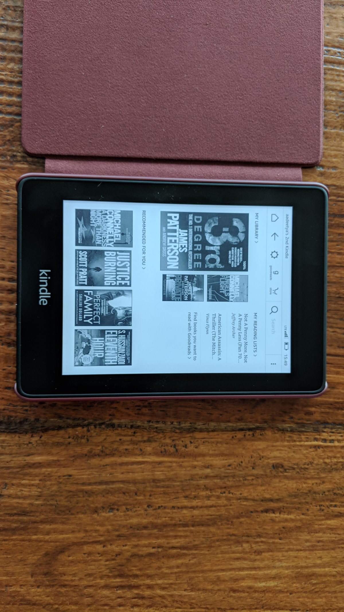 The latest Kindle Paperwhite series from Amazon is now water resistant and supports 4G out of box.